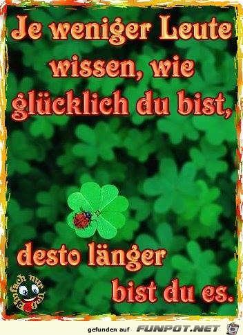 Je weniger Leute wissen Je weniger Leute wissen