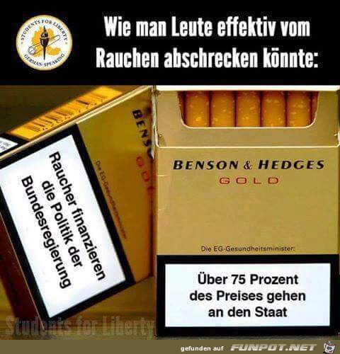 Raucher-Abschreckung Raucher-Abschreckung