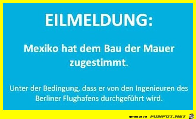 Eilmeldung aus Mexico Eilmeldung aus Mexico