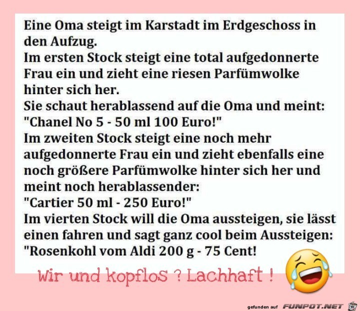 Eine Oma Eine Oma