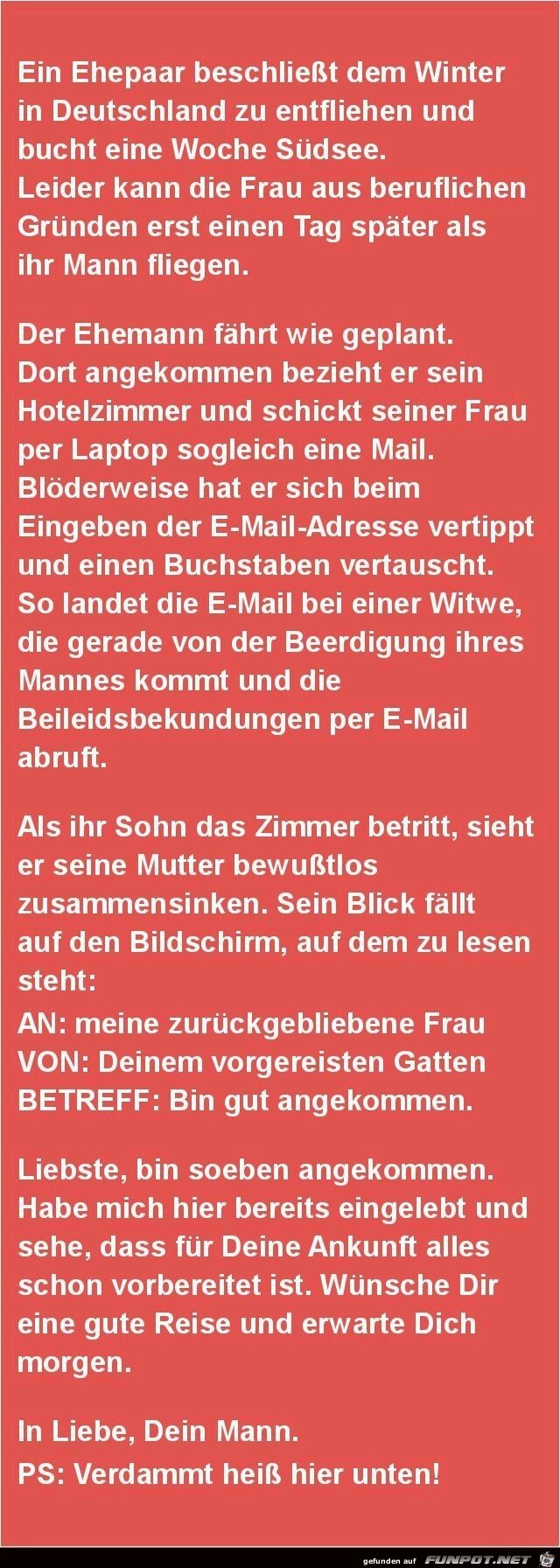 Falsch verstanden