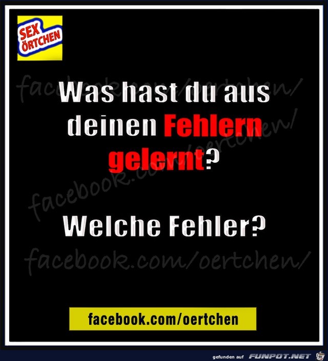 Fehler Fehler