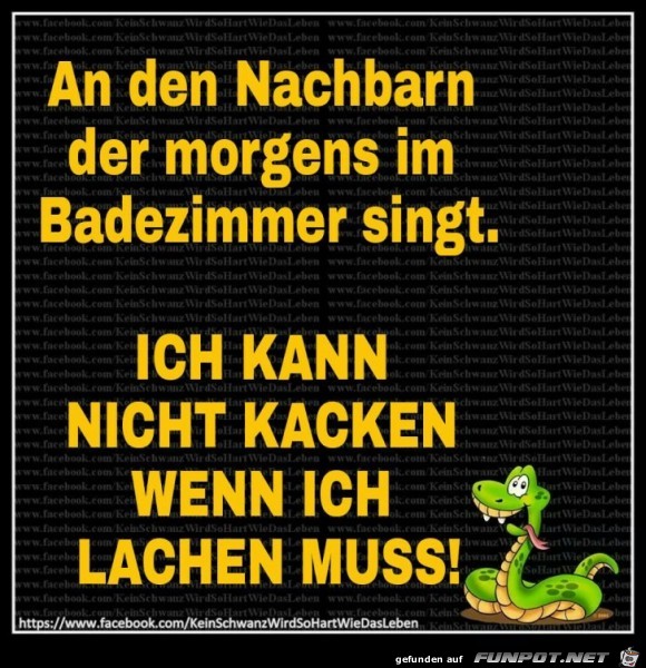 An den Nachbarn