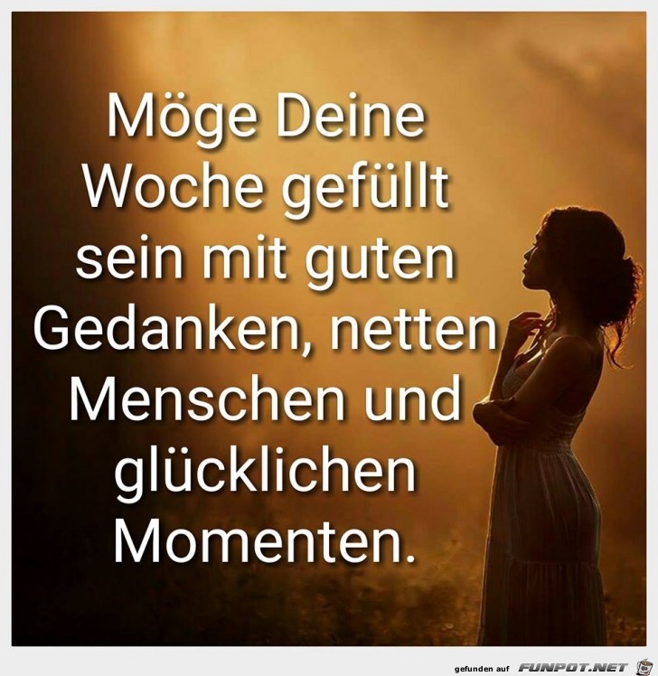 Moege deine Woche