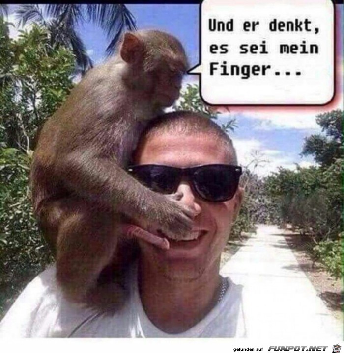 Das ist nicht mein Finger