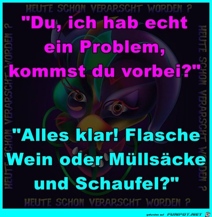 Problembeseitigung unter Freunden Problembeseitigung unter Freunden