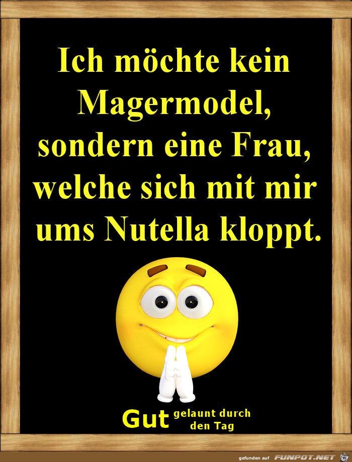 Moechte kein Magermodell Moechte kein Magermodell
