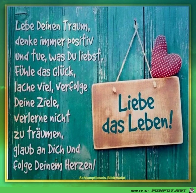 Liebe am Leben !