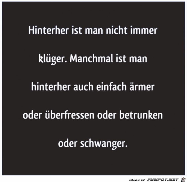Hinterher