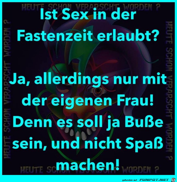 In der Fastenzeit In der Fastenzeit