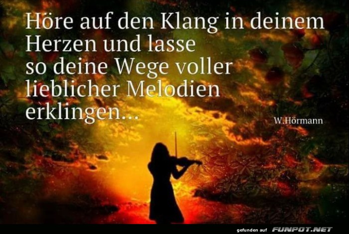 Hoere auf den Klang Hoere auf den Klang