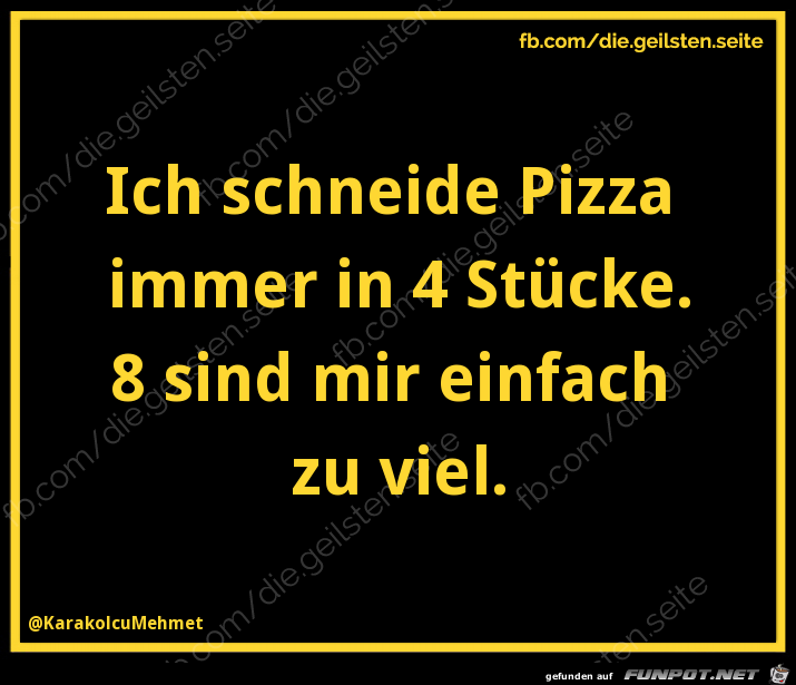 Pizzastuecke Pizzastuecke