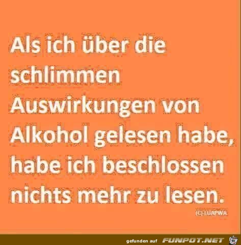 Auswirkungen von Alkohol Auswirkungen von Alkohol