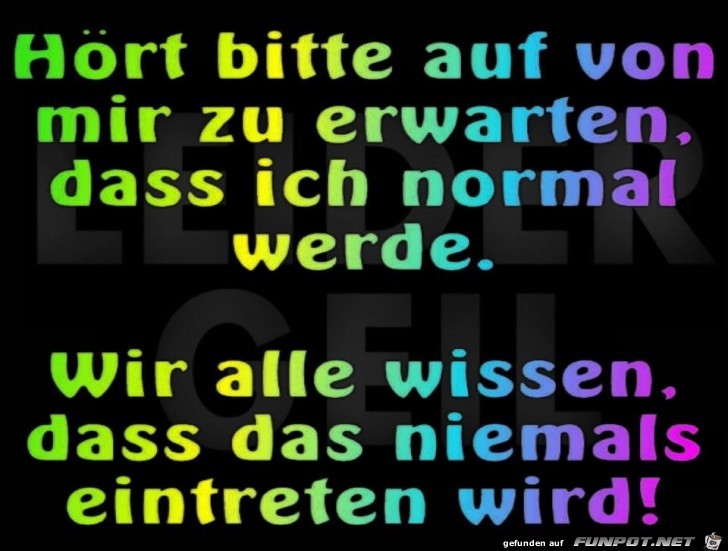 Erwartungen Erwartungen