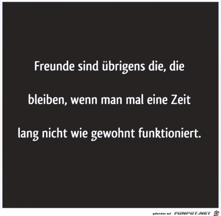 Freunde sind