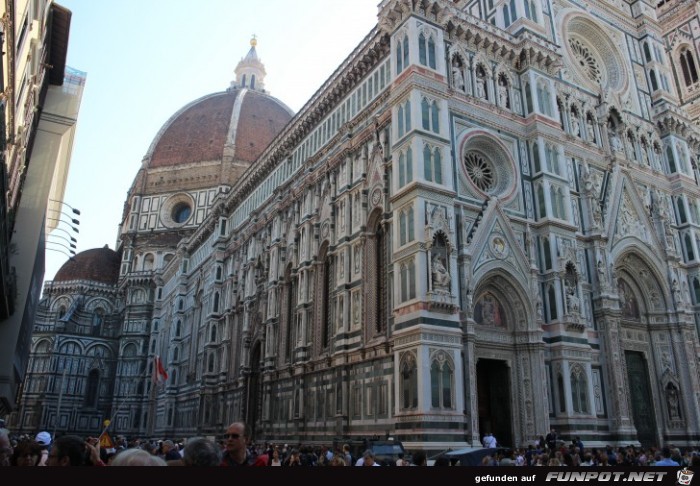 Dom und Baptisterium in Florenz