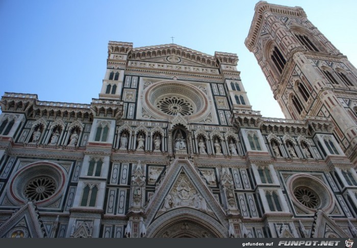 Dom und Baptisterium in Florenz