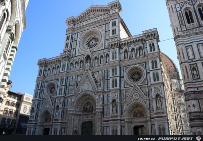 Dom und Baptisterium in Florenz