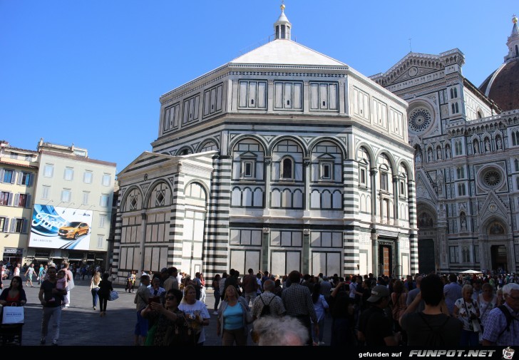 Dom und Baptisterium in Florenz