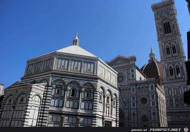 Dom und Baptisterium in Florenz