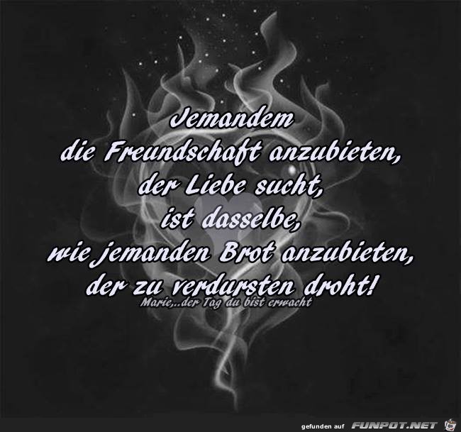 Freundschaft anbieten