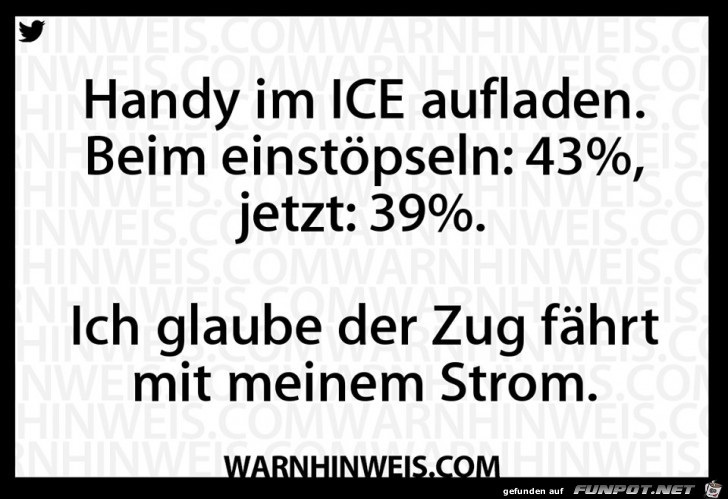 Handy im ICE