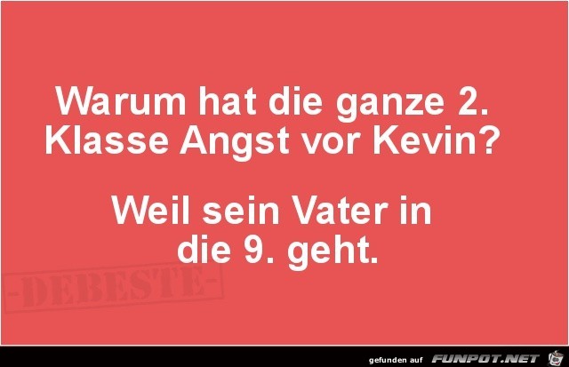 Angst vor Kevin Angst vor Kevin