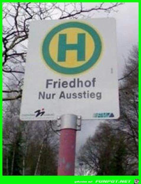 Haltestelle Friedhof