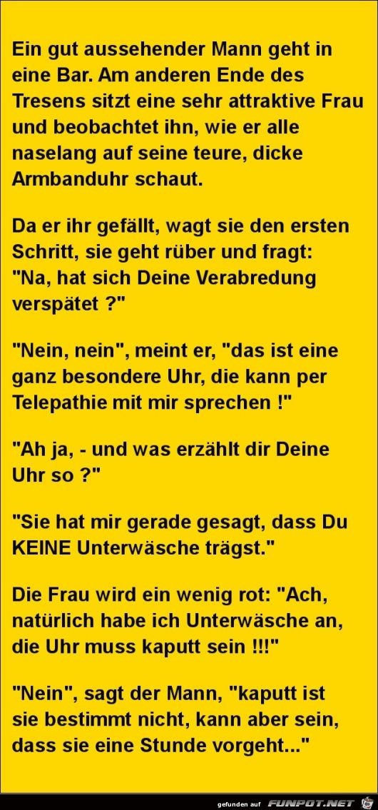 ein gutaussehender Mann geht in eine Bar...... ein gutaussehender Mann geht in eine Bar......