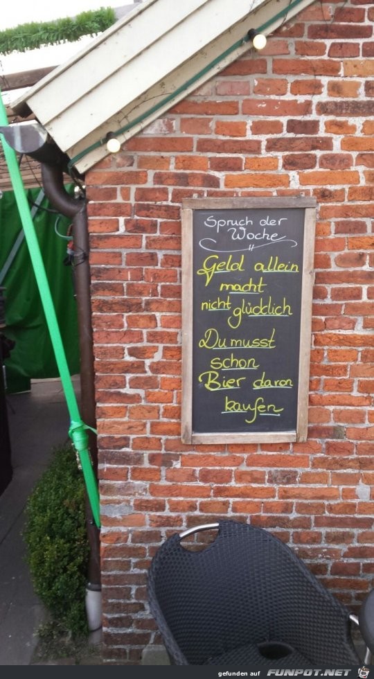 Spruch der Woche Spruch der Woche