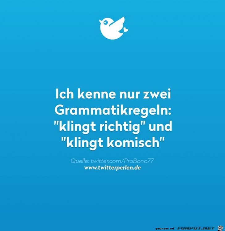 Grammatikregeln Grammatikregeln