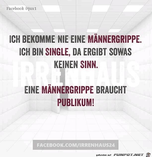 Maennergrippe Maennergrippe