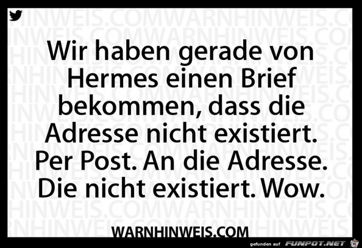 Spassbrief bekommen Spassbrief bekommen