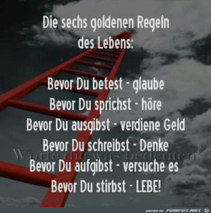 Goldene Regeln Goldene Regeln