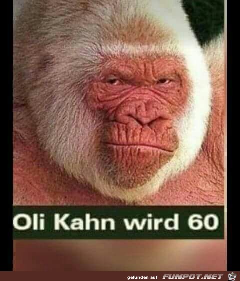 oli kahn wird 60 oli kahn wird 60