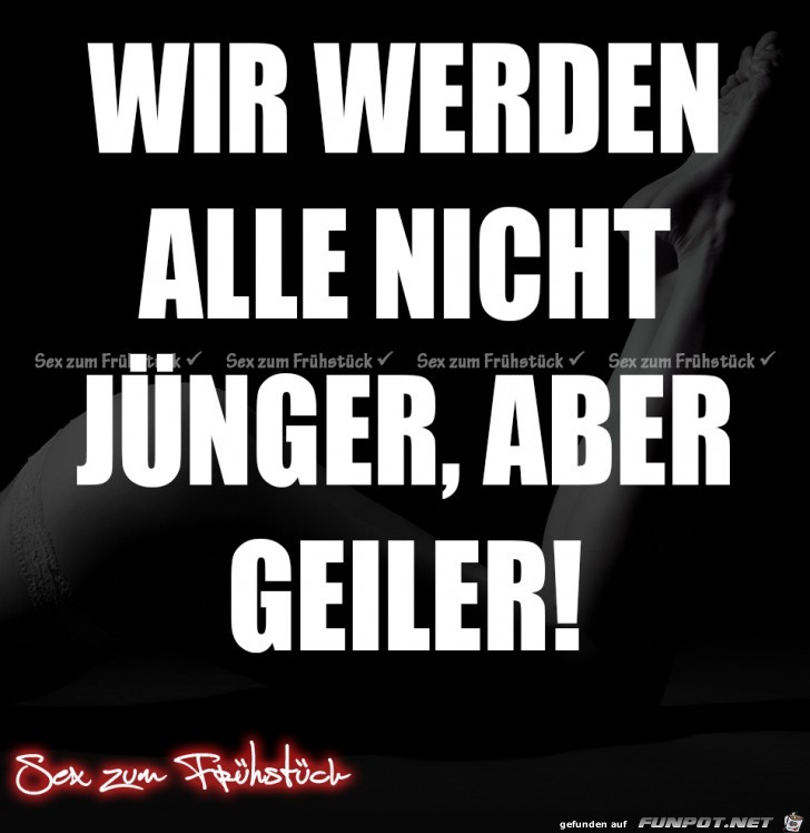 Wir werden nicht juenger Wir werden nicht juenger