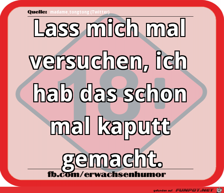 Zweiter Versuch Zweiter Versuch