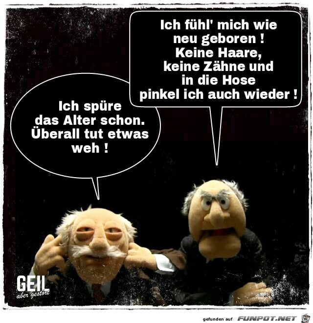 Spuere das Alter