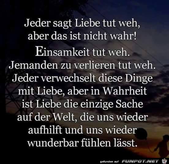 Jeder sagt