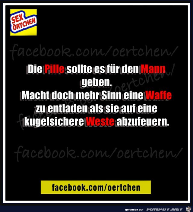 Die Pille fuer den Mann Die Pille fuer den Mann
