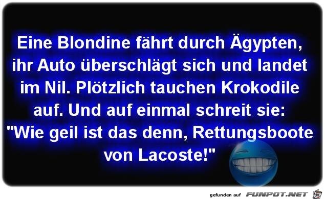 Blondine