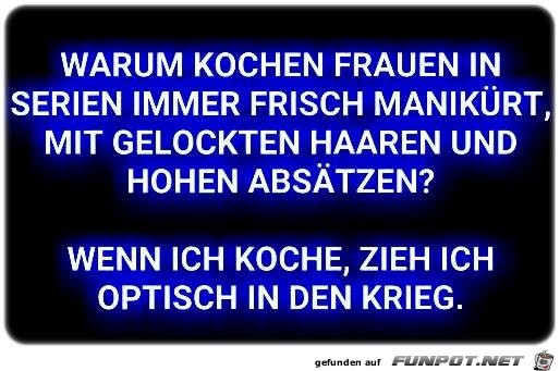 Warum Kochen Frauen Warum Kochen Frauen