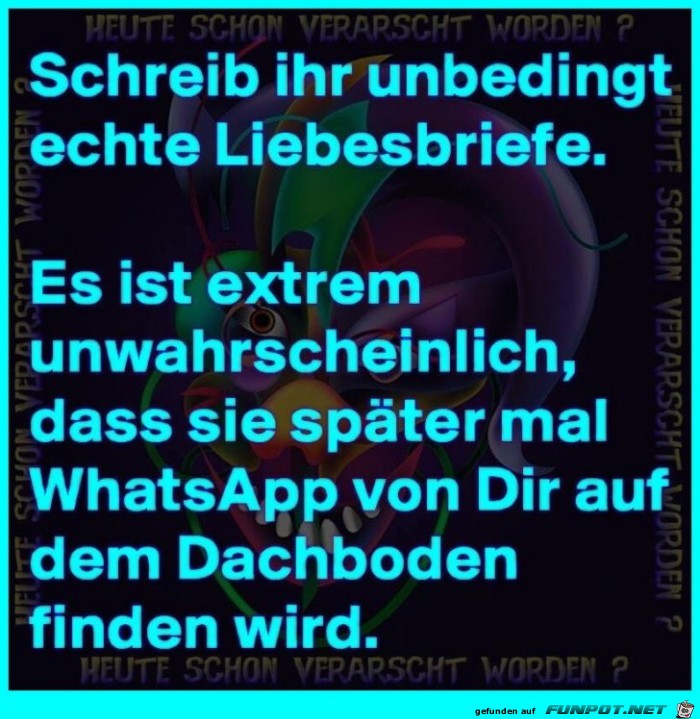 Echte Liebesbriefe