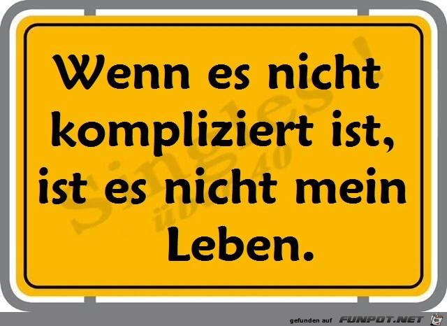 Kompliziert Kompliziert
