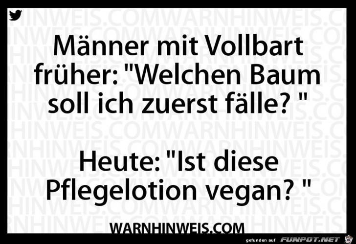 Maenner mit Vollbart