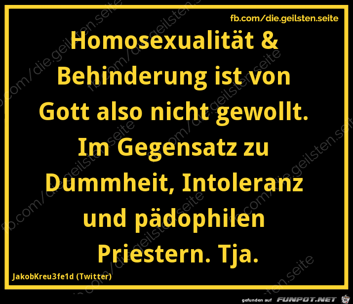 Was Gott wollte und was nicht Was Gott wollte und was nicht