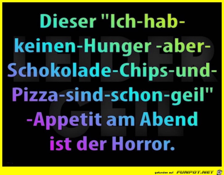 Horror am Abend