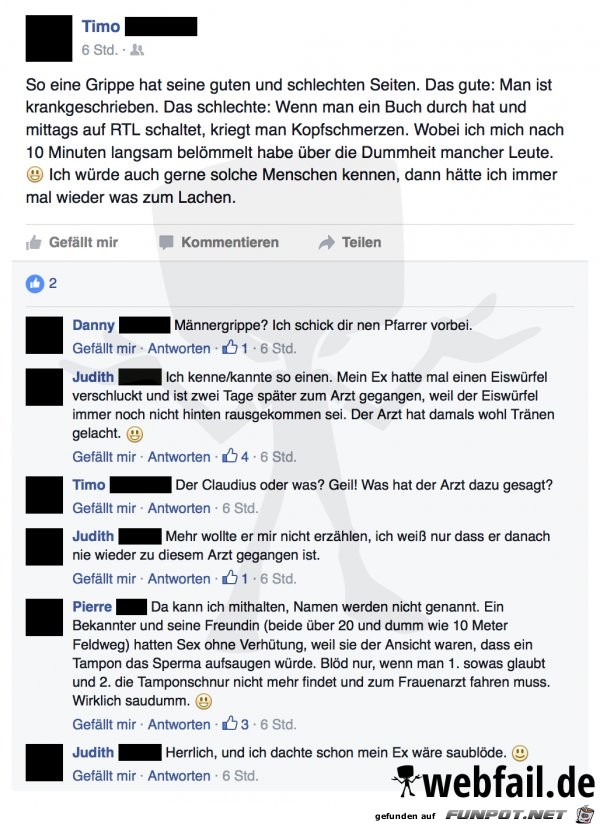 Dummheit der Leute