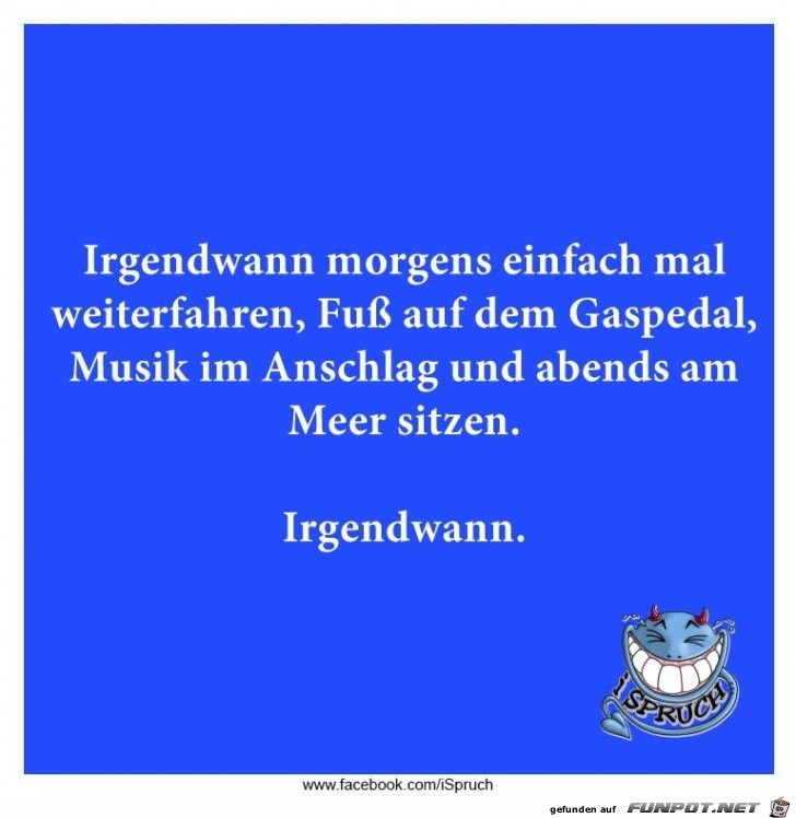 Irgendwann