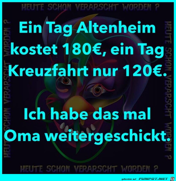 Unterschied von Altenheim und Kreuzfahrt Unterschied von Altenheim und Kreuzfahrt